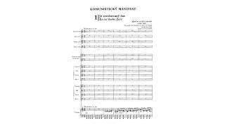 Schulhoff: Komunistický manifest (The Communist Manifesto) — Vocal Score