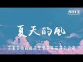 火羊瞌睡了 夏天的风 『夏天的风我永远记得，清清楚楚的说你爱我。』【动态歌词 lyrics】