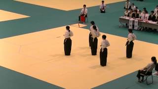 躰道 法形 女子）決勝 北里大学 2014.10.12 第48回全国学生躰道優勝大会