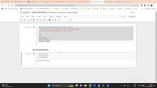 Python Programming - T & P Cell GRIET