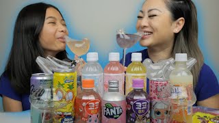 FUN Exotic Drinks Taste Test |  Sissi\u0026Emma