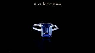 SOLD OUT - 2.95ct neptune garden topaz ring