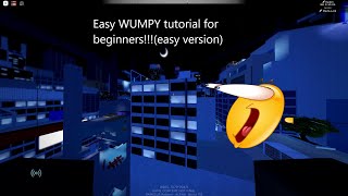 How to do the easiest WUMPY in Parkour Reborn!