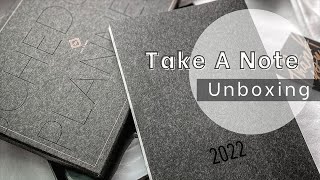 【開箱6】2022 Take A Note 手帳開箱 TAN planner Unboxing｜6ixAasta