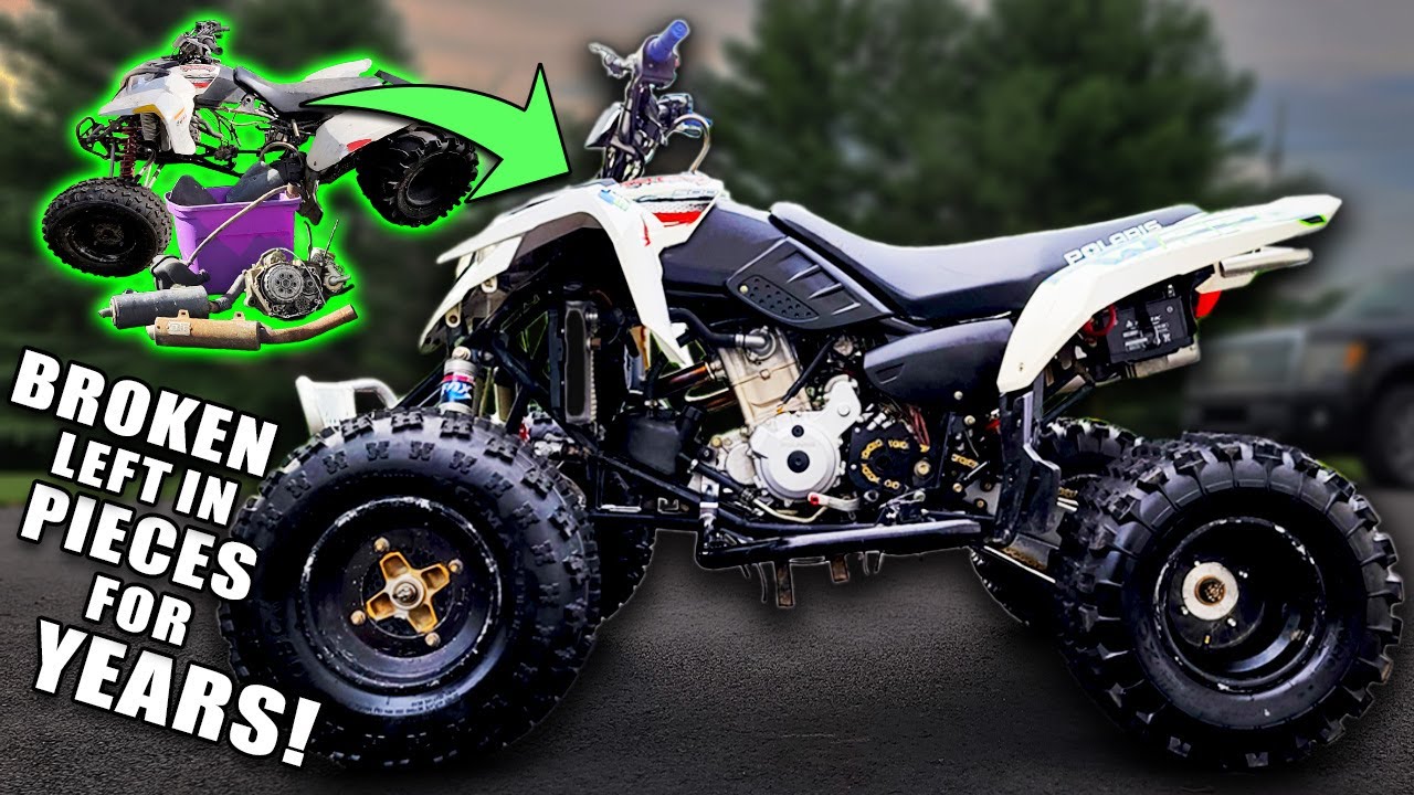 Forgotten Polaris Predator 500 saved after sitting for YEARS in pieces
