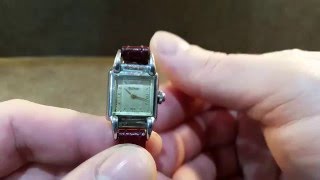 1949 Ladies Rotary watch with box and papers