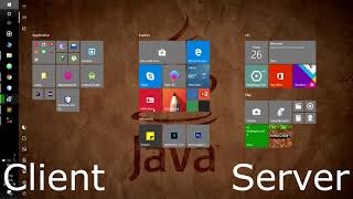 Java Socket Programming - one way and two way client server program