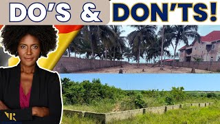 Do's and Don'ts Of Buying Land In #Ghana | Land #Digitization In Central Region