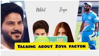 Talking about Zoya factor sonamkapoor | The Zoya factor | Dulquer SALMAAN | #dulquer #bollywood