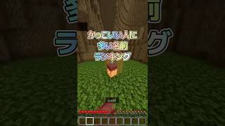 かっこいい人に多い名前😎✌#マイクラ #minecraft