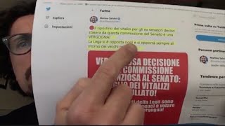 I LEGHISTI VOTANO PER IL VITALIZIO A FORMIGONI - DANILO TONINELLI (M5S)