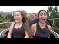 tremors front seat on ride reverse ridercam hd pov @60fps silverwood theme park