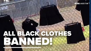 An El Paso middle school bans all black clothing, citing mental health concerns