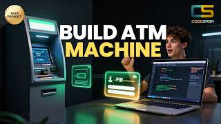 Build a Real ATM Machine Using Java | Beginner Project |