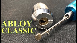 Abloy Classic picked with a Modified Chinese pick.