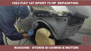 Fiat 127 Sport 75 Hp Repainting process