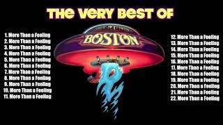 Boston: Greatest Hits - 1970's Classic Rock  - The Best Of Boston Playlist 2022