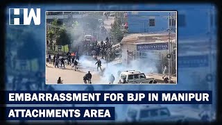 BJP Supporters Burn PM's Effigy, Ransack Party Offices In Protest Of Candidates' List | Manipur Poll