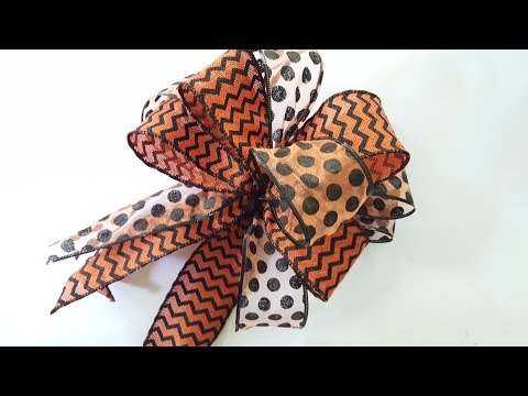 How to Make a Bow | DIY Double Bow | Dollar Tree Ribbon How to Make a Bow | DIY Double Bow | Dollar Tree Ribbon