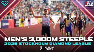 Men's 3,000m Steeplechase Replay | 2026 Stockholm Diamond League