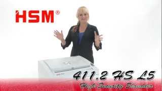 HSM 411.2 HS L5 High Security Shredder