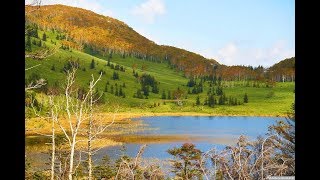 JG 4K 北海道 秘境 東雲湖の紅葉とナキウサギ（2017秋) Hokkaido,Shinonomeko