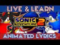 Live and Learn- ANIMATED Lyrics Video [Cinematic]-SA2