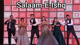 Salaam-E-Ishq| Weddingchoreography| FamilyDance|Bhavikaweddingchoreography|| #familydance