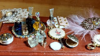DIY Dollhouse Vanity Accessories-Rooming House Dollhouse