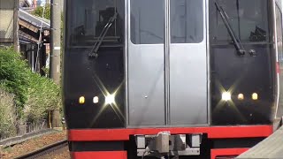 【MH】坂を上りながらMH！名鉄2200系2204号車富士松通過ミュージックホーンフル