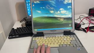 Test Panasonic Toughbook Laptop PC Vintage - CF-72