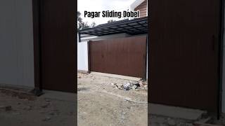 PAGAR SLIDING DOBEL #PAGARDOBEL