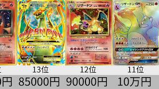 【ポケカ】リザードン高額カードランキング　2021年4月【Pokemon TCG】