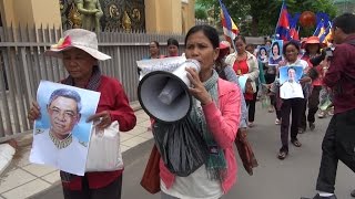 ពលរដ្ឋមានជម្លោះដីនៅខេត្តកោះកុងនាំគ្នាតវ៉ាដល់មុខរដ្ឋសភា