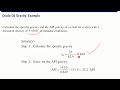 PVT 24: Oil & Solution Gas Gravity