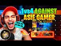 FIRST TIME MATCHMAKING KIYA ASIF GAMER KE SATH || ZISHU BHAI VS ASIF GAMER || CRAZY REACTION ON ME🤣