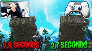 13 11 build like ninja on console best fortnite console settings ps4 xbox building fast tips - scuf impact fortnite setup