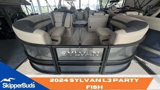 2024 Sylvan L3 Party Fish Boat Tour SkipperBud's