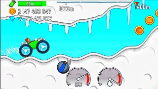 hill climb racing - electric car on arctic cave | android iOS gameplay #825 Mrmai Gaming