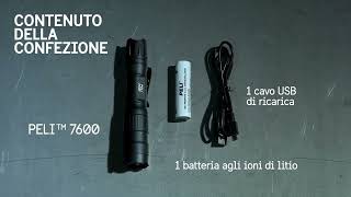 PELI 7600 Torcia Tattica