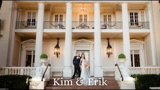 Kim & Erik | ELEGANT WEDDING at the Grand Island Mansion