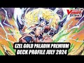 Ezel Gold Paladin -  Cardfight Vanguard Premium Deck Profile July 2024