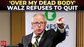 'Trump should quit': Tim Walz rejects resignation calls amid Minnesota scandal, fires back at press