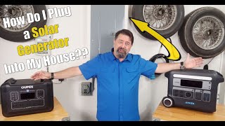 Solar Generator Powering the Whole House?