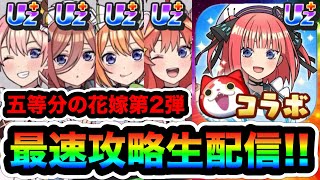 ぷにぷに「五等分の花嫁コラボ」最速攻略\u0026ガシャ生配信！！【新イベント・妖怪ウォッチぷにぷに】