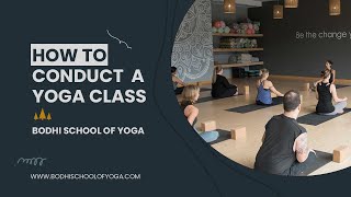 How To Conduct A Yoga Class ?