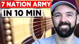Guitar Tutorial - The White Stripes - 7 Nation Army - in 10 minutes