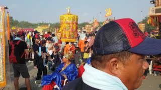 2018 10 28屏東東港東隆宮【溫府千歲】三年一科戊戌正科迎王平安祭典    鎮海公園 待請王篇 5