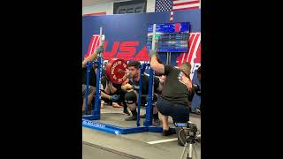 235kg/518lb Squat in a powerlifting meet