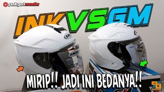 SERUPA TAPI TAK SAMA!! PERBANDINGAN HELM GM FURRY VS INK DYNAMIC TERBARU!!